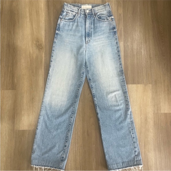 Mother High Waisted Tunnel Vision Sneak Jeans - Picture 2 of 6